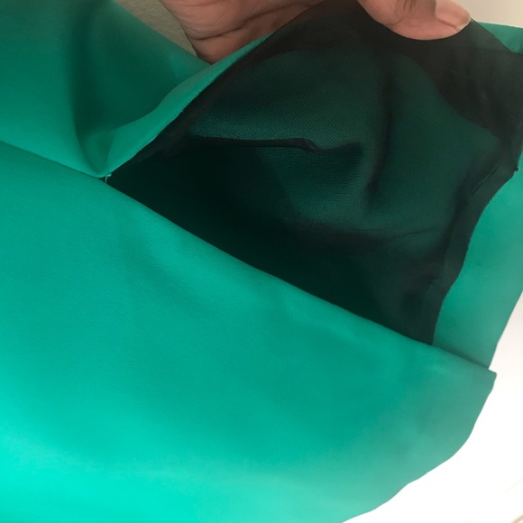 Saks Fifth Avenue Emerald Green Maxi Skirt Size 12 - Picture 6 of 6